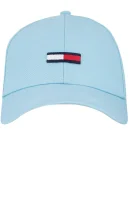șapcă baseball FLAG Tommy Jeans 	albastru deschis	