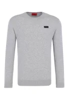 pulover San Claudio | Regular Fit HUGO 	cenușiu	