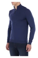pulover Banello-P | Slim Fit BOSS BLACK 	albastru	