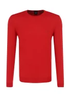 de lână pulover Botto-L | Regular Fit BOSS BLACK 	roșu	