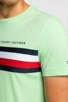 Tricou | Regular Fit Tommy Hilfiger 	verde mentă	