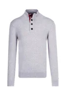 pulover STRIPE DETAIL CLASSI | Regular Fit Tommy Hilfiger 	gri	