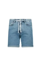 Pantaloni scurți | Regular Fit | denim CALVIN KLEIN JEANS 	albastru deschis	