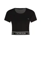 hanorac | Cropped Fit Calvin Klein Performance 	negru	
