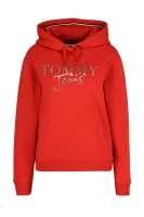 hanorac TJW MODERN LOGO HOOD | Regular Fit Tommy Jeans 	roșu	