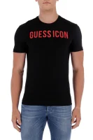 tricou GUESSTAR | Slim Fit GUESS 	negru	