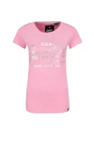 tricou VINTAGE LOGO SPORT ENTRY TEE | Regular Fit Superdry 	roz	
