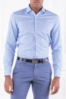 cămașă Koey | Slim Fit | easy iron HUGO 	albastru deschis	