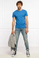 Tricou JASPE | Slim Fit Tommy Jeans 	albastru	