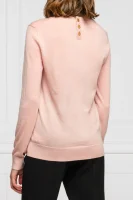 De cașmir pulover Iberia | Regular Fit TORY BURCH 	roz pudră	
