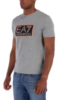 tricou | Regular Fit EA7 	cenușiu	