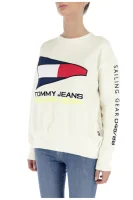 hanorac TJW 90s | Loose fit Tommy Jeans 	crem	