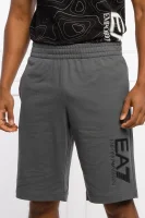 Pantaloni scurți | Regular Fit EA7 	gri grafit	