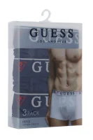 chiloți boxer 3-pack HERO | cotton stretch Guess Underwear 	bluemarin	