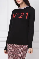 De lână pulover | Regular Fit N21 	negru	
