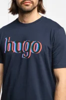 Tricou Dontrol | Regular Fit HUGO 	bluemarin	