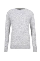 pulover | Loose fit | z dodatkiem wełny Tommy Hilfiger 	cenușiu	