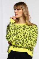 Pulover LEOPARD | Regular Fit DKNY JEANS 	verde lime	