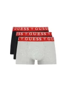 Bokserki 3-pack HERO | cotton stretch Guess Underwear 	gri	
