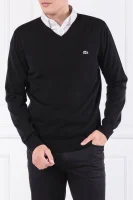 pulover | Regular Fit Lacoste 	negru	
