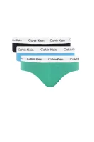 chiloți slipi 3-pack | stretch Calvin Klein Underwear 	verde	
