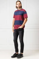 Tricou TJM BOLD STRIPE | Regular Fit Tommy Jeans 	bordo	