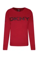 Pulover | Relaxed fit DKNY 	roșu	
