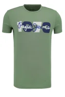 tricou DION | Slim Fit Pepe Jeans London 	verde	