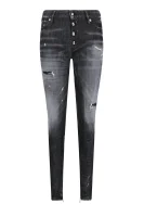 Blugi skinny jean | Skinny fit | mid waist Dsquared2 	negru	