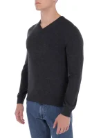 pulover Albonop | Regular Fit | z dodatkiem wełny BOSS ORANGE 	gri grafit	