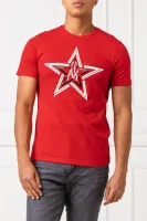 tricou | Regular Fit Armani Exchange 	roșu	