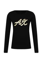 pulover | Regular Fit Armani Exchange 	negru	