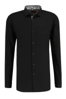 cămașă Erondon | Extra slim fit | easy iron HUGO 	negru	