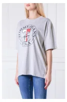 tricou TJW BOYFRIEND STAMP | Loose fit Tommy Jeans 	gri	