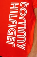 Tricou | Regular Fit Tommy Hilfiger Swimwear 	roșu	