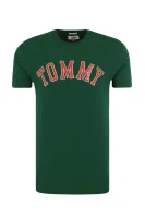 tricou | Regular Fit Tommy Jeans 	verde	