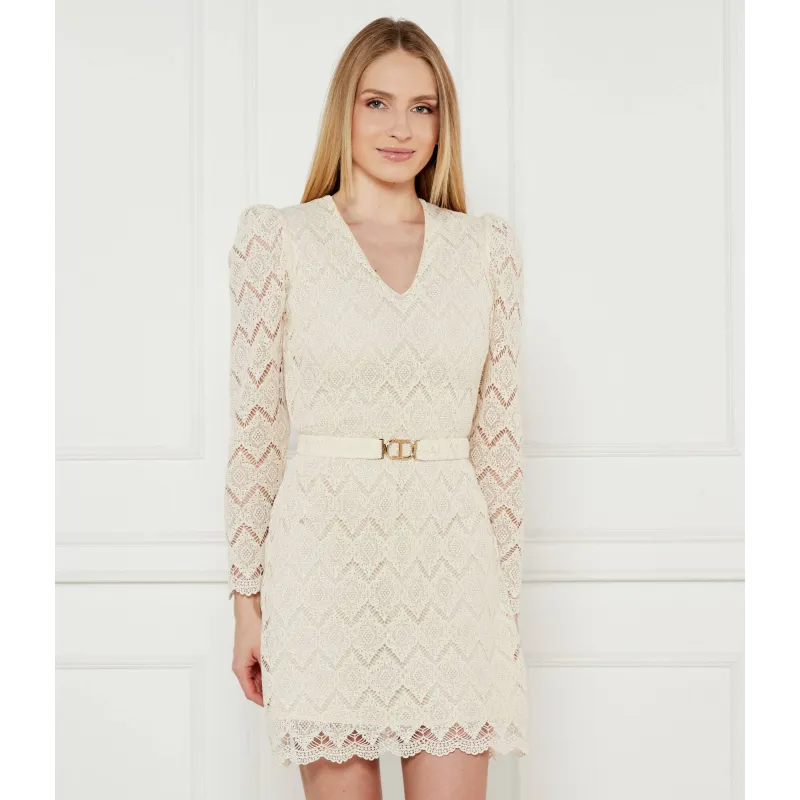 TWINSET De dantelă rochie cu cordon