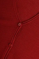 Cardigan Contesto | Loose fit MAX&Co. 	roșu	