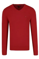 pulover | Regular Fit Tommy Hilfiger 	roșu	