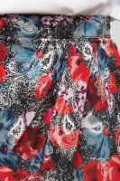 De mătase fustă | high waist The Kooples 	multicolor	