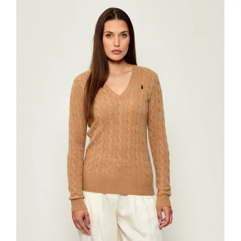 POLO RALPH LAUREN De lână pulover KIMBERLY | Slim Fit cu adaos de cașmir