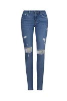 blugi Pixie | Skinny | Mid waist Pepe Jeans London 	albastru	
