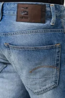 pantaloni scurți 3301 | Regular Fit | denim G- Star Raw 	albastru	