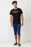 tricou EGGO | Regular Fit Pepe Jeans London 	negru	