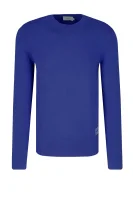 pulover | Regular Fit | z dodatkiem wełny Calvin Klein 	albastru	