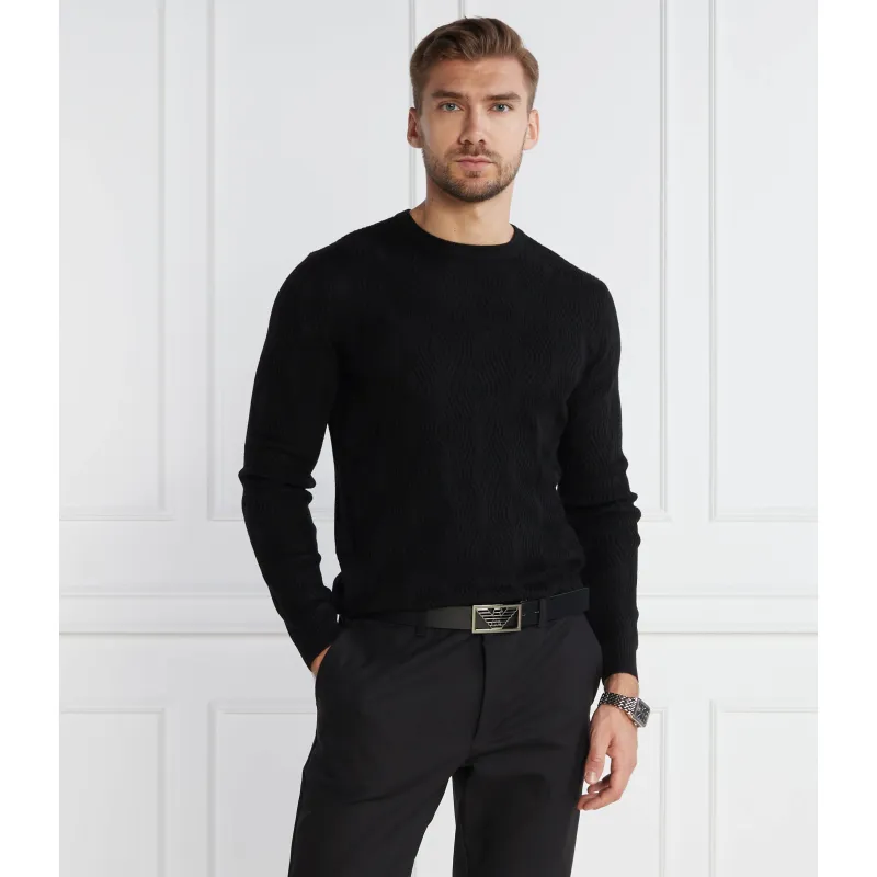 Emporio Armani Pulover | Regular Fit cu adaos de lână
