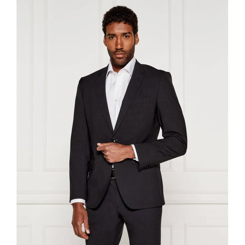 BOSS BLACK De lână sacou H-Huge-MM | Slim Fit