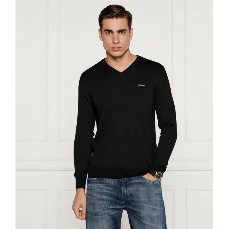 GUESS Pulover DAREN | Regular Fit cu adaos de lână