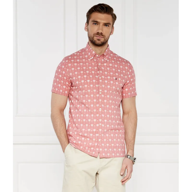 Tommy Hilfiger Cămașă MINI PALM | Slim Fit | stretch