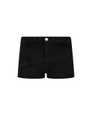 pantaloni scurți | Regular Fit | denim Emporio Armani 	negru	